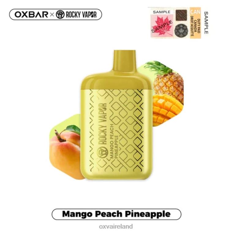 V24FH32 MANGO PEACH PINEAPPLE - OXVA Dublin OXVA OXBAR 4500