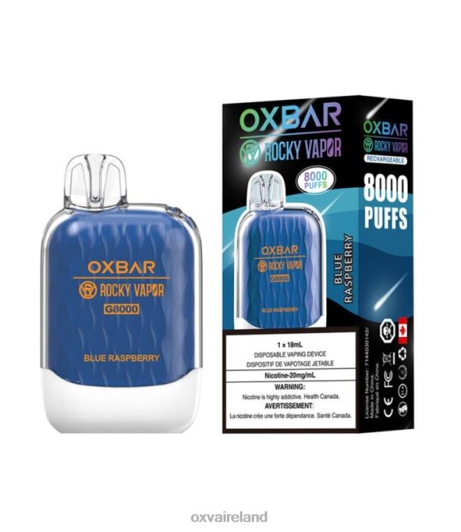 V24FH36 BLUE RASPBERRY - OXVA vape shop OXVA OXBAR G8000