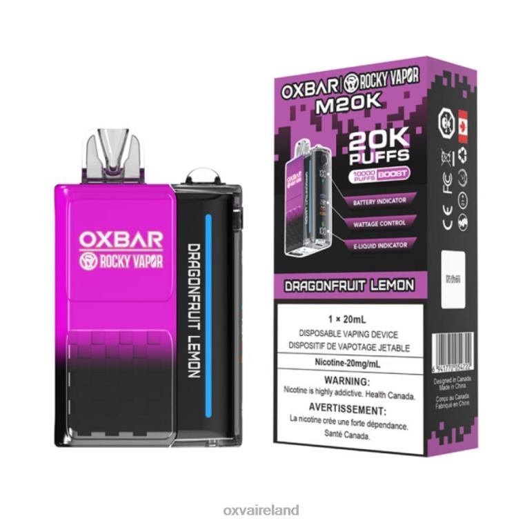 V24FH4 DRAGONFRUIT LEMON - OXVA vape store OXVA OXBAR M20K