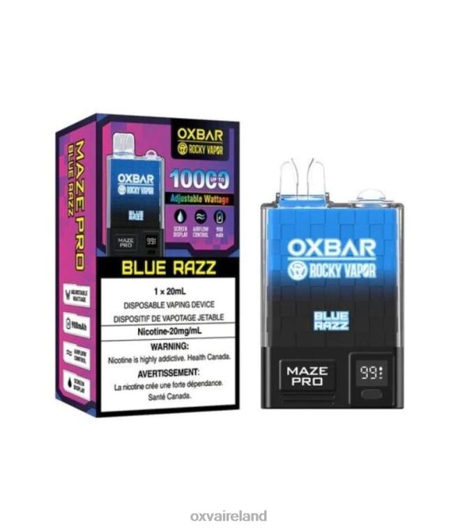 V24FH26 BLUE RAZZ - OXVA vape shop OXVA OXBAR MAZE PRO 10000