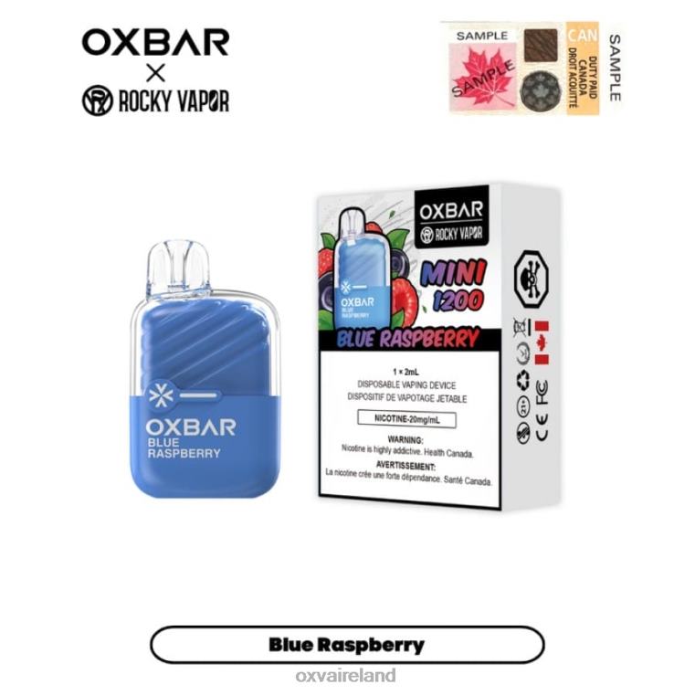 V24FH24 BLUE RASPBERRY - OXVA vape store OXVA OXBAR MINI 1200