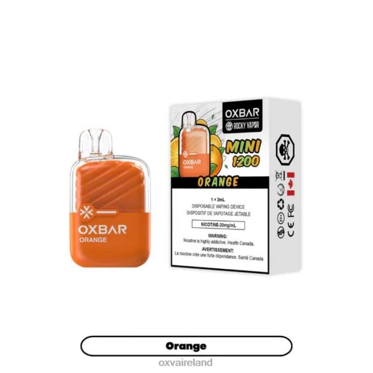 V24FH7 ORANGE - OXVA disposable pod OXVA OXBAR MINI 1200