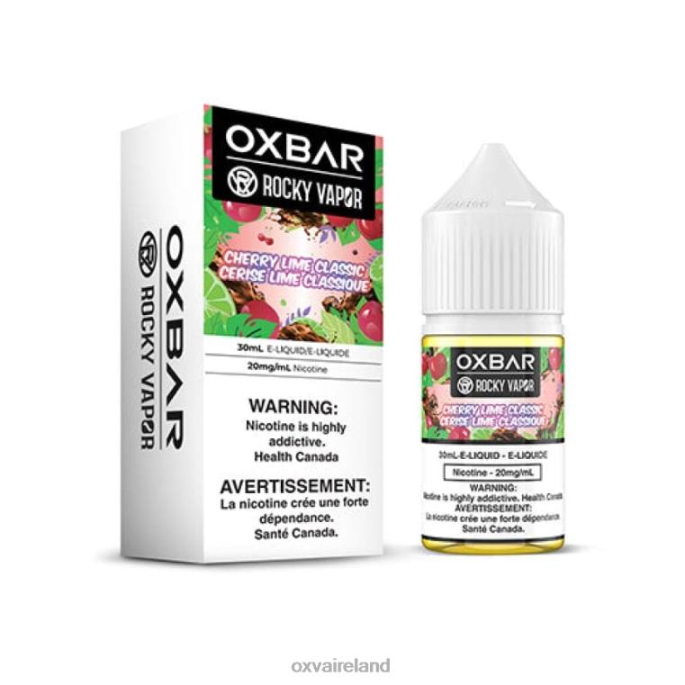 V24FH49 CHERRY LIME CLASSIC - OXVA vape flavors OXVA OXBAR 30ML SALT NIC