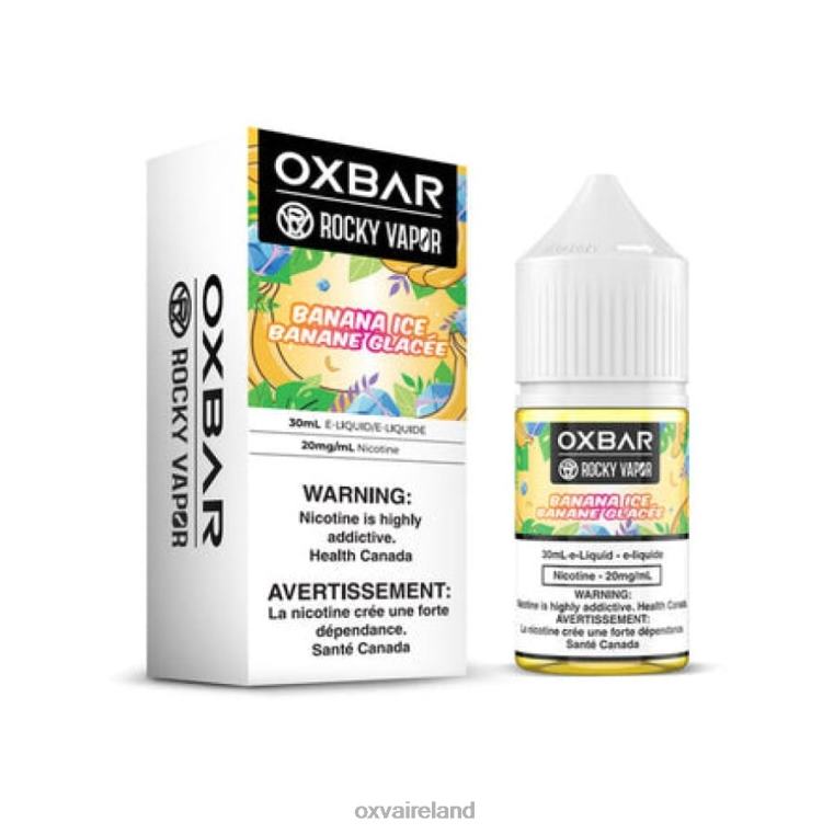 V24FH55 BANANA ICE - OXVA online store OXVA OXBAR 30ML SALT NIC