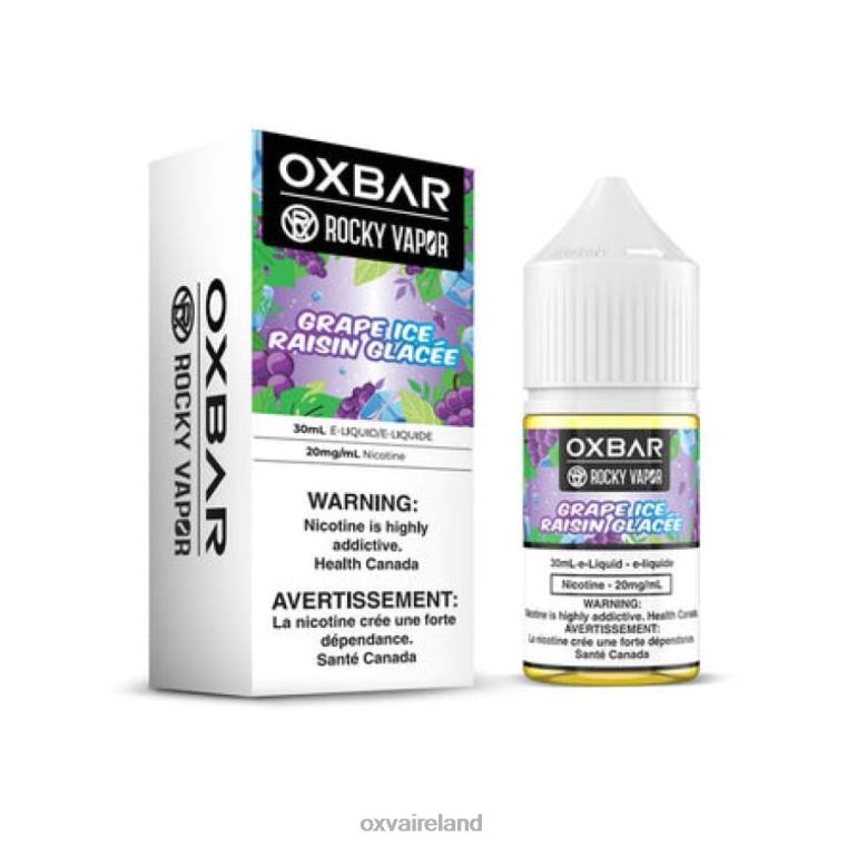 V24FH56 GRAPE ICE - OXVA vape shop OXVA OXBAR 30ML SALT NIC