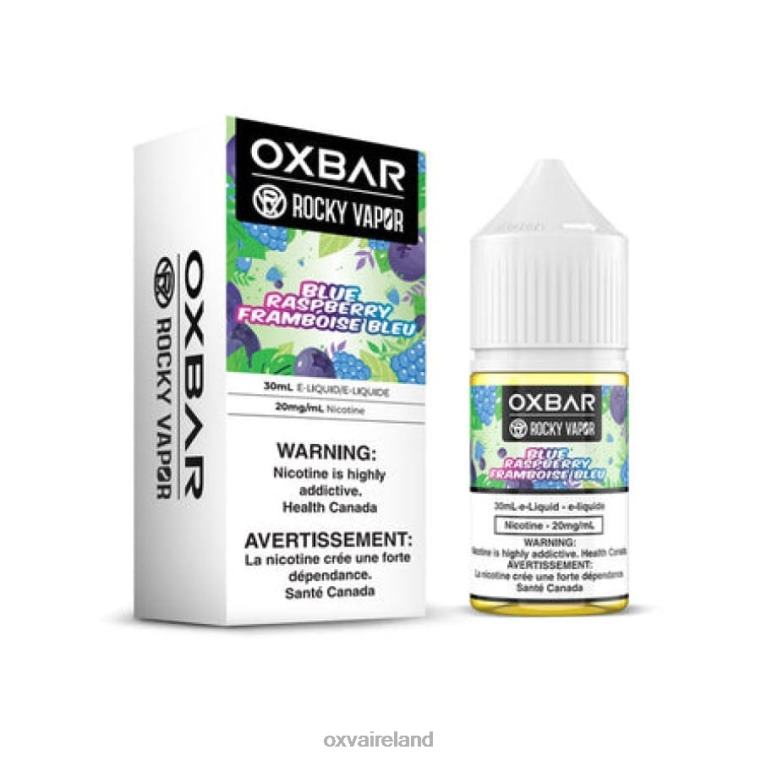 V24FH61 BLUE RASPBERRY - OXVA Ireland OXVA OXBAR 30ML SALT NIC