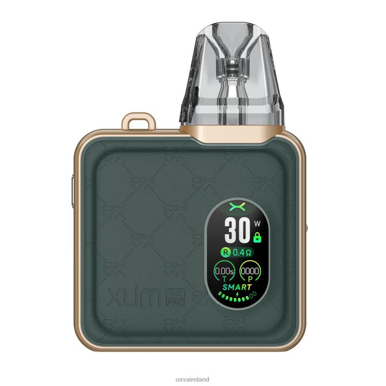 V24FH85 GREEN LEATHER - OXVA online store OXVA XLIM SQ PRO KIT