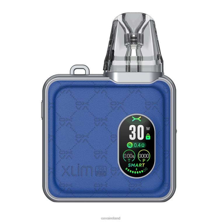 V24FH87 BLUE LEATHER - OXVA disposable pod OXVA XLIM SQ PRO KIT