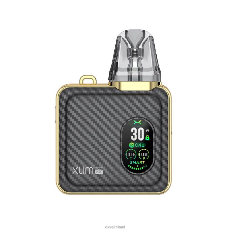 V24FH89 GOLD CARBON - OXVA vape flavors OXVA XLIM SQ PRO KIT