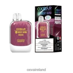 OXVA Ireland - OXVA OXBAR G8000 STRAWBERRY BANANA ICE 8P40D41